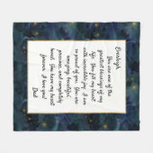 Daughter Proud van U Fleece Deken (Voorkant (Horizontaal))