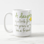 Daughter Quote Coffee-Mok Koffiemok (Links)