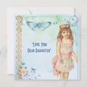 Daughter Rustic Butterfly Flora Valentijn (Achterkant)