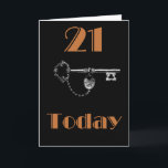 DAUGHTER/SON 21e BIRTHDAY-KAART Kaart<br><div class="desc">KAN WORDEN GEPERSONALISEERD. KAN VOOR MEISJE OF JONGEN ZIJN,  VERANDERT U ALLEEN DE TEKST IN DE POEM.</div>