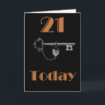 DAUGHTER/SON 21e BIRTHDAY-KAART Kaart<br><div class="desc">KAN WORDEN GEPERSONALISEERD. KAN VOOR MEISJE OF JONGEN ZIJN,  VERANDERT U ALLEEN DE TEKST IN DE POEM.</div>
