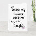 **DAUGHTER** SPECIALE "U" EN BIJZONDERE "GROOT" KAART<br><div class="desc">LAAT "UW SPECIALE **DAUGHTER** " WETEN HOEVEEL ZE BETEKENT OM OP HAAR ZEER SPECIALE DAG MET DEZE LOVELE KAART "U"TE "ZIJN"</div>