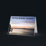 DAUGHTER-SUN UP-TO-SUN DOWN-BIRTHDAY HAPPINESS KAART<br><div class="desc">DEZE BEACH SUNRISE IS EEN GROTE MANIER OM TE ZEGGEN DAT ZICHZELF "VOOR UW DOCHTER!"</div>