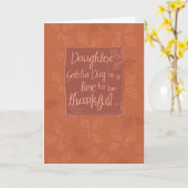 Daughter Thankful op Gotcha Day Kaart (Gele Bloem)