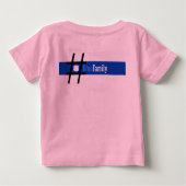 Daughter TODDLER VAN DE politie (Achterkant)