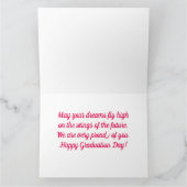 Daughter Unicorn Afstuderen Kaart (Binnen)