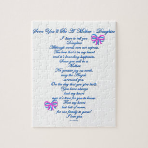 Daughter Verwacht 1e Baby Legpuzzel