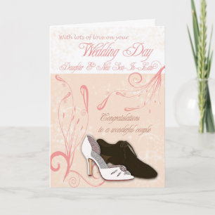 Daughter Wedday Card met liefde Kaart