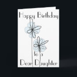 DAUGHTER-WENSKAART KAART<br><div class="desc">KAN WORDEN GEPERSONALISEERD.</div>