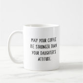 Daughter's Attitude Coffee Mok (roze meisje) (Links)