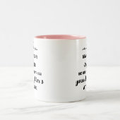 Daughter's Attitude Funny Coffee Mok (Center)