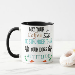 Daughter's Attitude Koffie, mok van de hond, koffi