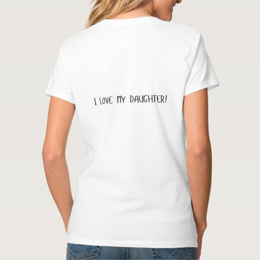 Daughters Bestfriend Tshirt (Achterkant)