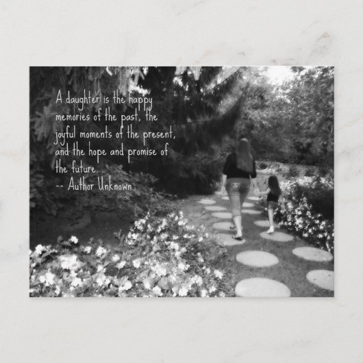 Daughters Briefkaart (Voorkant)