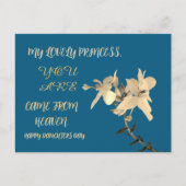 DAUGHTERS DAY BLOEMENCADEAU BRIEFKAART (Voorkant)