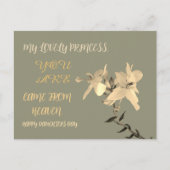 DAUGHTERS DAY BLOEMENCADEAU BRIEFKAART (Voorkant)