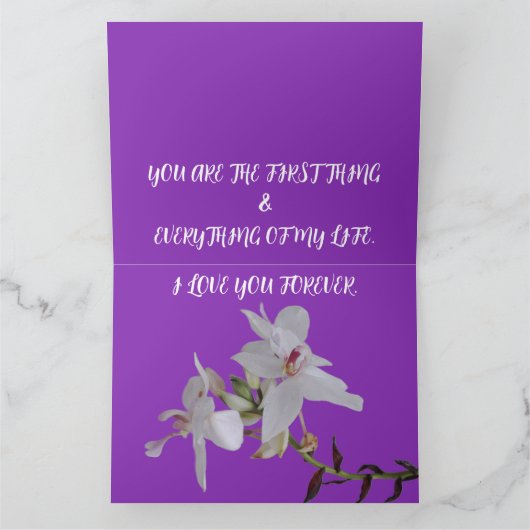 DAUGHTERS DAY BLOEMENCADEAU KAART (Binnen)