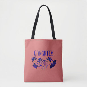 DAUGHTERS DAY CADEAU VAN MOEDER, VADER, GROOTMOEDE TOTE BAG