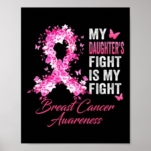Daughter's Fight is mijn strijd tegen borstkanker Poster (Voorkant)