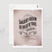 Daughters Freedom Ballet is jouw Briefkaart (Voorkant / Achterkant)