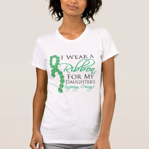Daughter's Inspiration Courage - Liver Cancer T-shirt