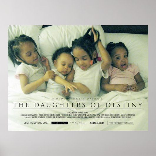 Daughters of Destiny Movie Poster (Voorkant)
