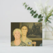 Daughters of Revolution by Grant Wood Briefkaart (Staand voorkant)