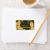 Daughters of Revolution by Grant Wood Etiket (Insitu)