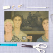 Daughters of Revolution by Grant Wood Tissuepapier (Craft)