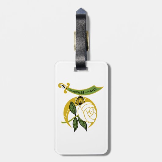 Daughters of the Nile Bagagelabel (Achterkant verticaal)