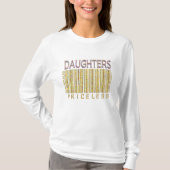 'Daughters Priceless' Barcode Shirt (Voorkant)
