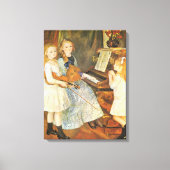 Daughters van Catulle Mendes door Pierre Renoir Canvas Afdruk (Voorkant)