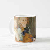 Daughters van Catulle Mendes door Pierre Renoir Koffiemok (Voorkant links)