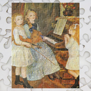 Daughters van Catulle Mendes door Pierre Renoir Legpuzzel
