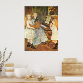 Daughters van Catulle Mendes door Pierre Renoir Poster (Keuken)