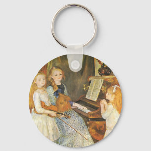 Daughters van Catulle Mendes door Pierre Renoir Sleutelhanger