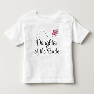 Daughters van de bruid (bruiloft) kinder shirts
