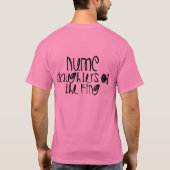 Daughters van de King Shirten T-shirt (Achterkant)