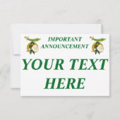 Daughters van de Nijl Aankondiging (Achterkant)