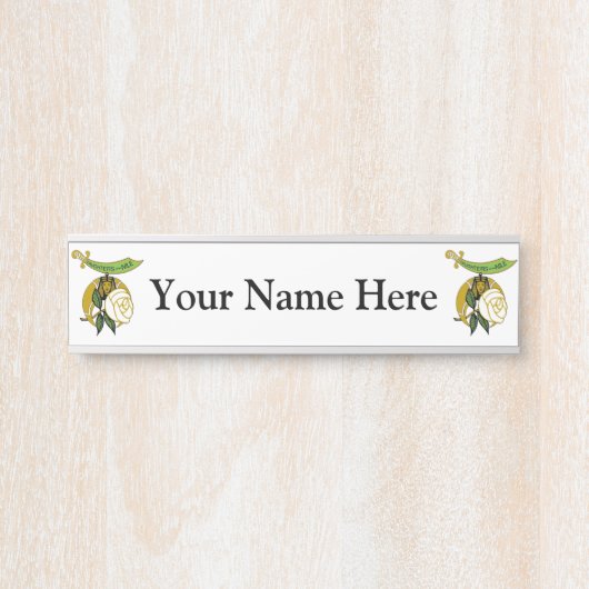 Daughters van de Nijl Deurbordje (Voorkant)