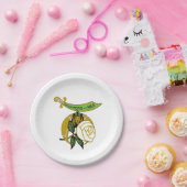 Daughters van de Nijl Papieren Bordje (Feest)