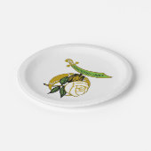 Daughters van de Nijl Papieren Bordje (Gekanteld)