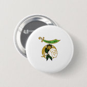 Daughters van de Nijl Ronde Button 5,7 Cm (Voorkant /achterkant)