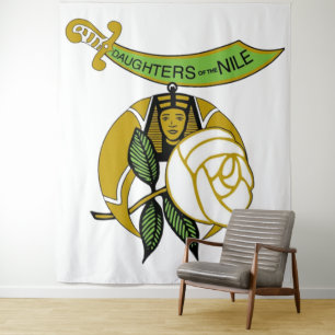 Daughters van de Nijl Wandkleed