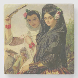 Daughters van het Alhambra Stenen Onderzetter