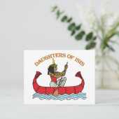 Daughters van Isis Briefkaart (Staand voorkant)