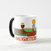 Daughters van Isis Magische Mok (Voorkant links)