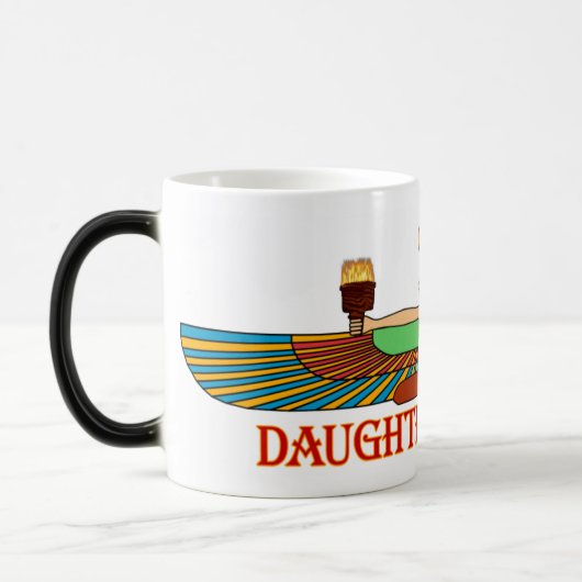 Daughters van Isis Magische Mok (Links)