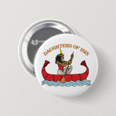 Daughters van Isis Ronde Button 5,7 Cm (Voorkant /achterkant)