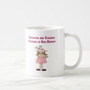 Daughters zijn bloemen in ons hart koffiemok